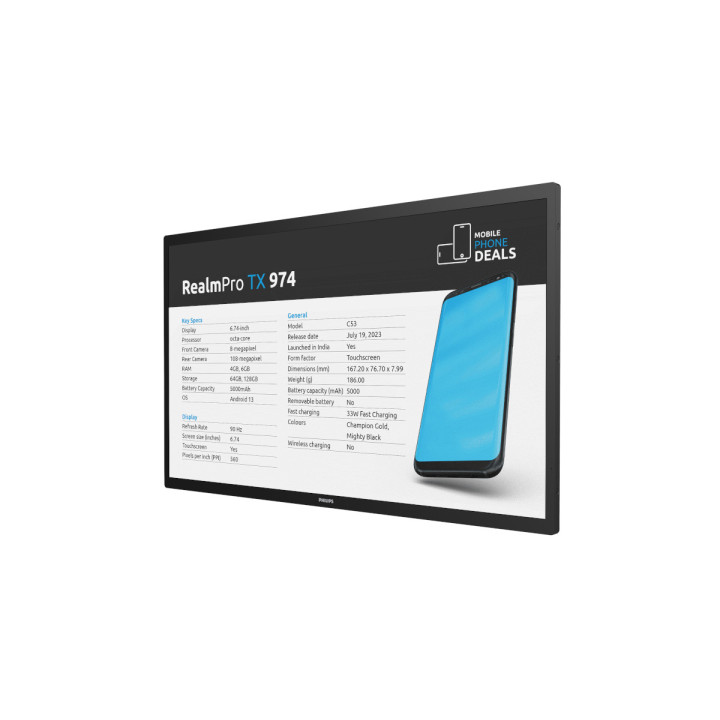 32" Philips ePaper 32BDL5150I/00