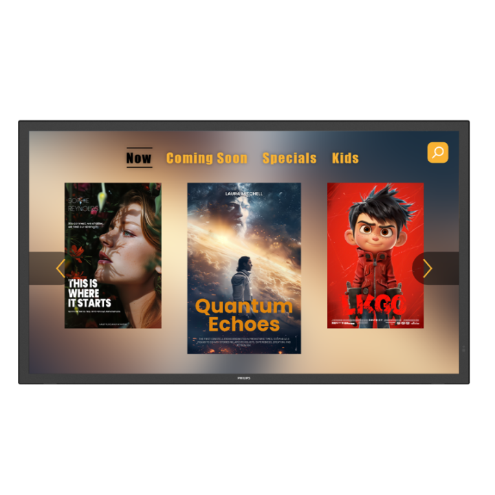 43" Philips Touch 43BDL3751T/00