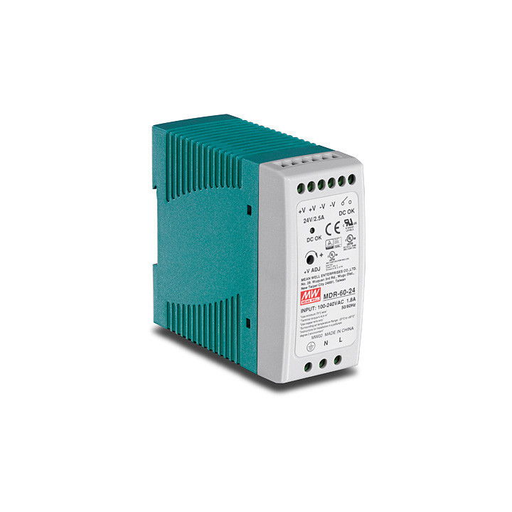 DIN Rail 24V 60W Power Supply for TI-G50, TI-G62,