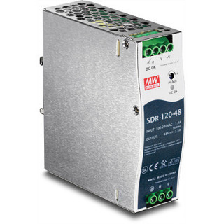 DIN Rail 48V 120W Power Supply for TI-PG541