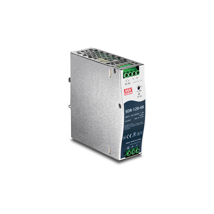 DIN Rail 48V 120W Power Supply for TI-PG541