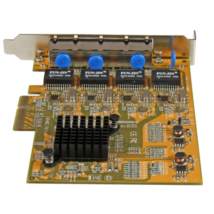 Tarjeta PCIe 4*RJ45  Startech ST1000SPEX43