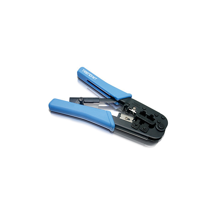 RJ-11/RJ-45 Crimp/Cut/Strip Tool
