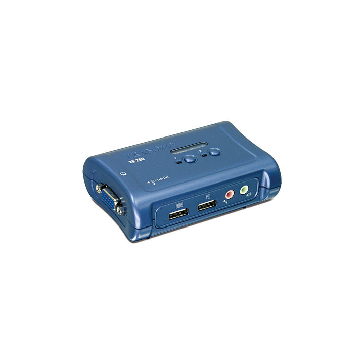 2-Port USB KVM Switch Kit w/ Audio