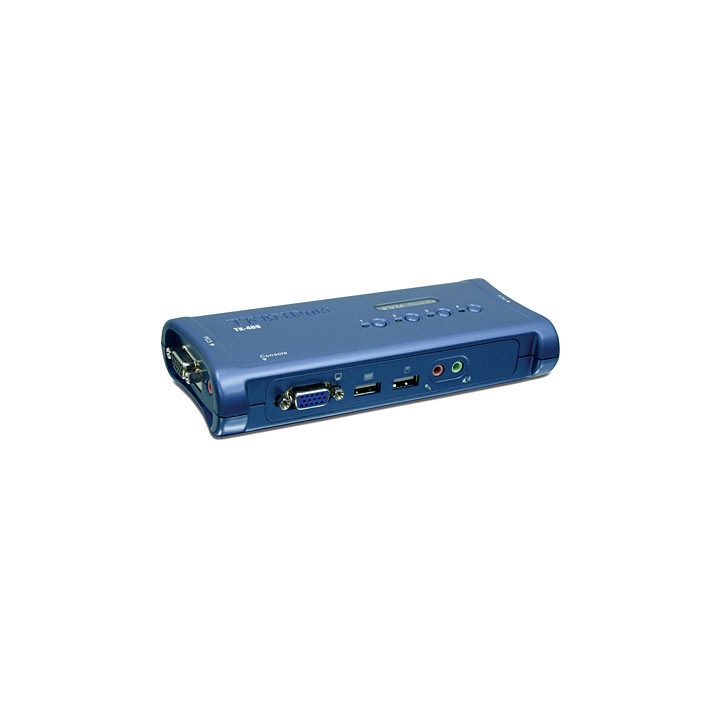 4-Port USB KVM Switch Kit with Audio