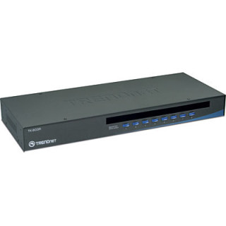 8-Port USB/PS/2 Rack Mount KVM Switch