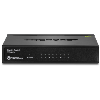 TRENDNET 8-Port Gigabit GREENnet Switch /w metal c
