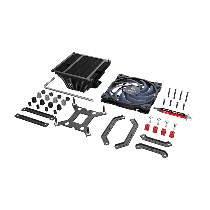 AKASA Alucia H6LS M2, Low-Profile AK-CC4030HP01