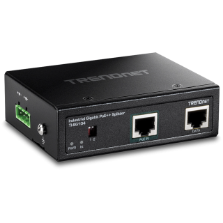 TI-SG104 INDUSTRIAL GB UPOE SPLITTER    DLAN .