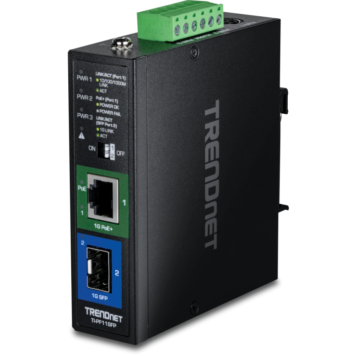 TI-PF11SFP INDUSTRIAL SFP TO GIGABIT      ACCS POE