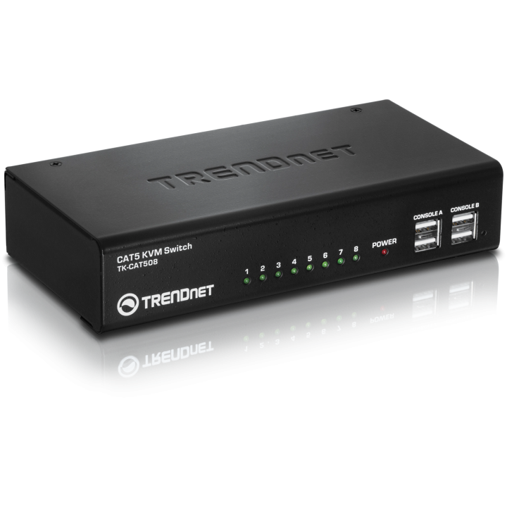 TK-CAT508 8-PORT CAT5 KVM SWITCH         CPNT IN