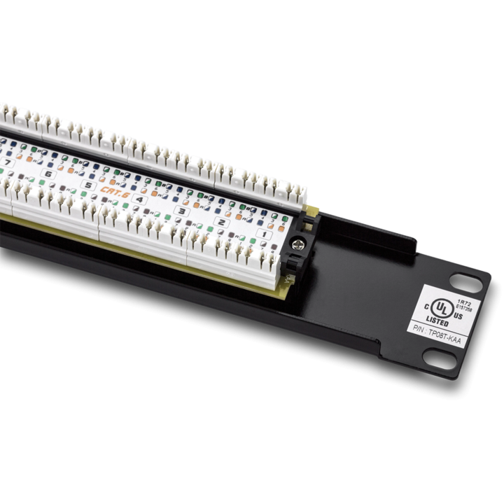 TC-P08C6 8-PORT CAT.6 UNSHIELDED        ACCS PATCH