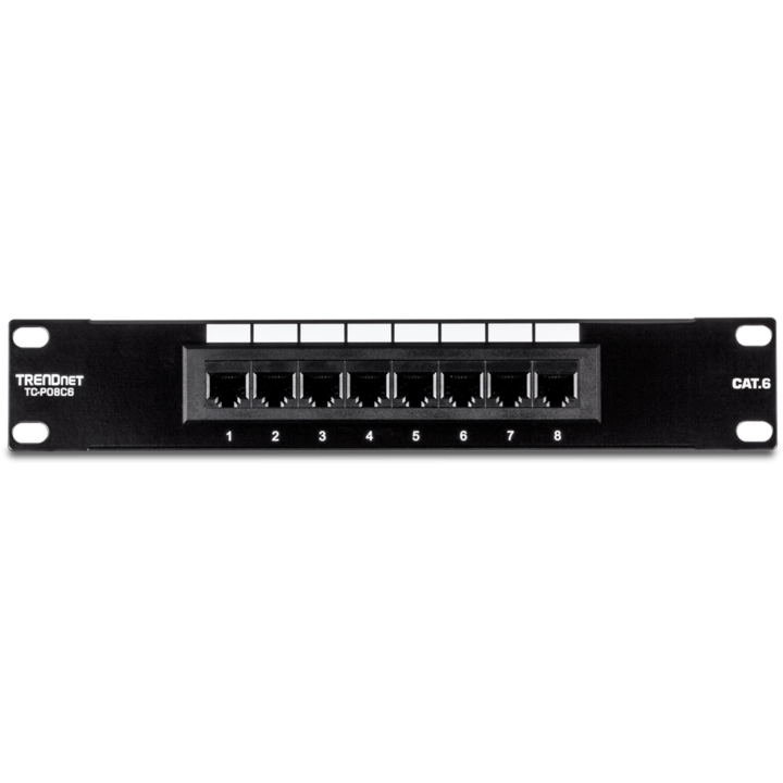 TC-P08C6 8-PORT CAT.6 UNSHIELDED        ACCS PATCH