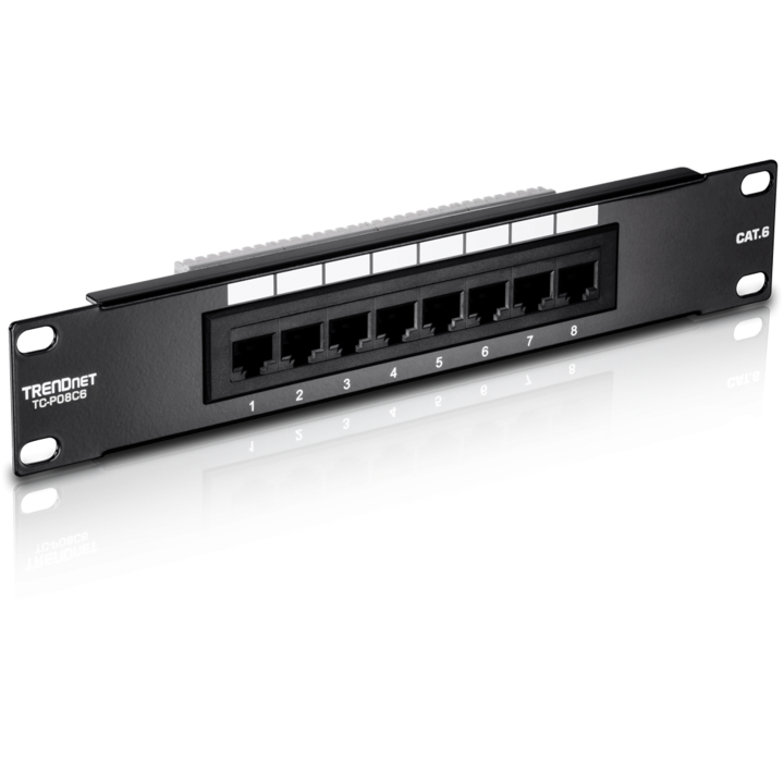 TC-P08C6 8-PORT CAT.6 UNSHIELDED        ACCS PATCH