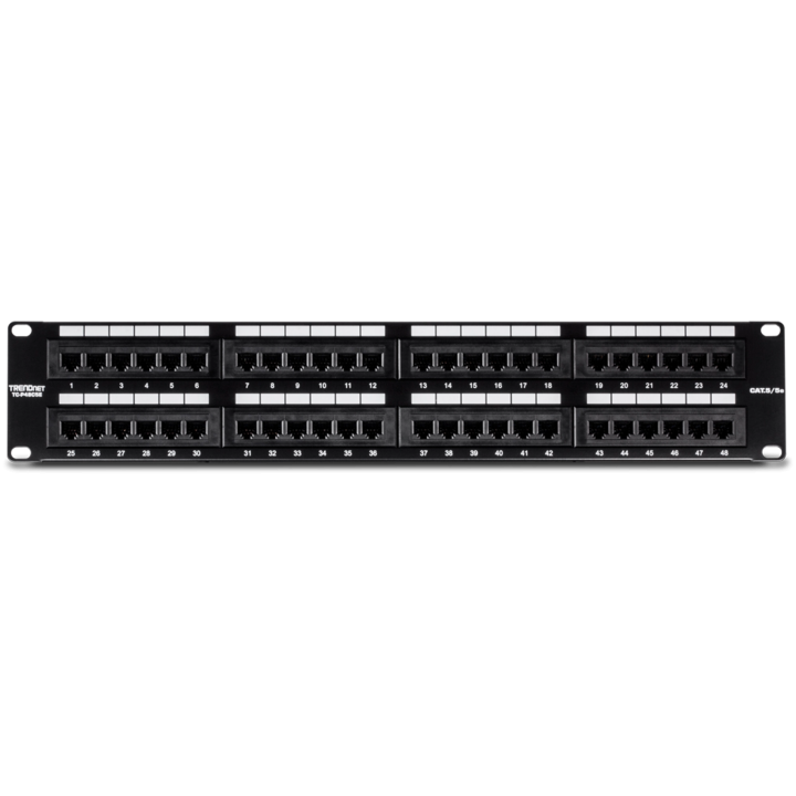 TC-P48C5E CAT5/5E 48-PORT UNSHIELDED     ACCS PATC