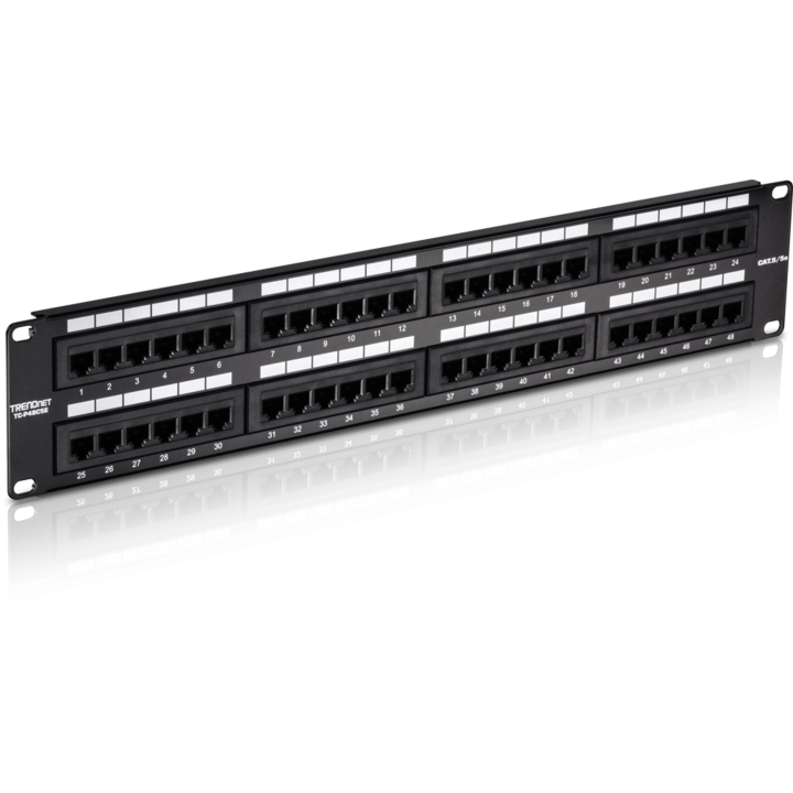 TC-P48C5E CAT5/5E 48-PORT UNSHIELDED     ACCS PATC