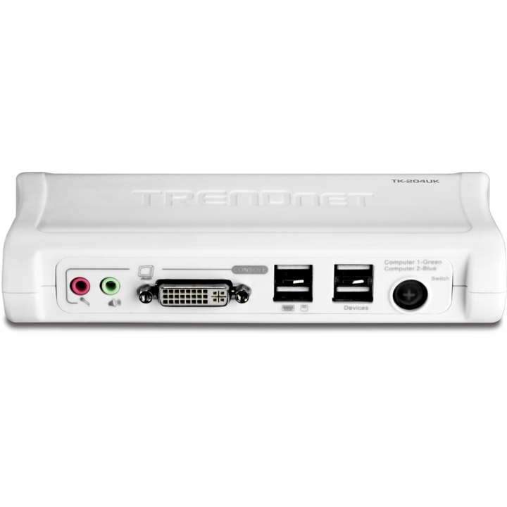 TK-204UK 2 PORT DVI/USB KVM SWITCH KIT  CPNT W. AU